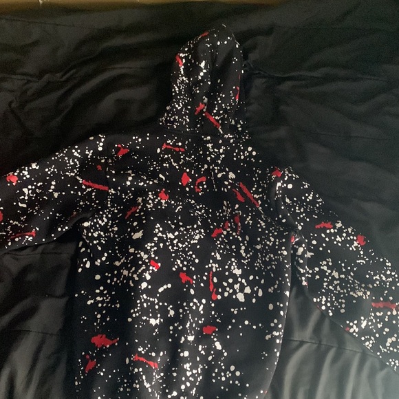 Red and black Public Figures hoodie size small - Picture 2 of 2